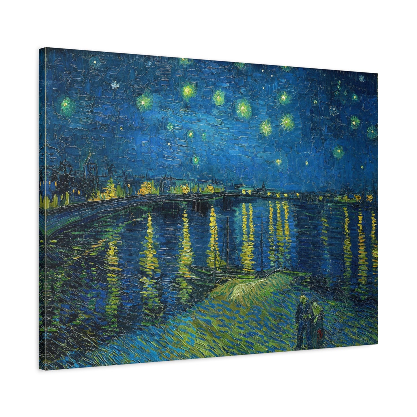 Starry Night over the Rhône By Vincent van Gogh