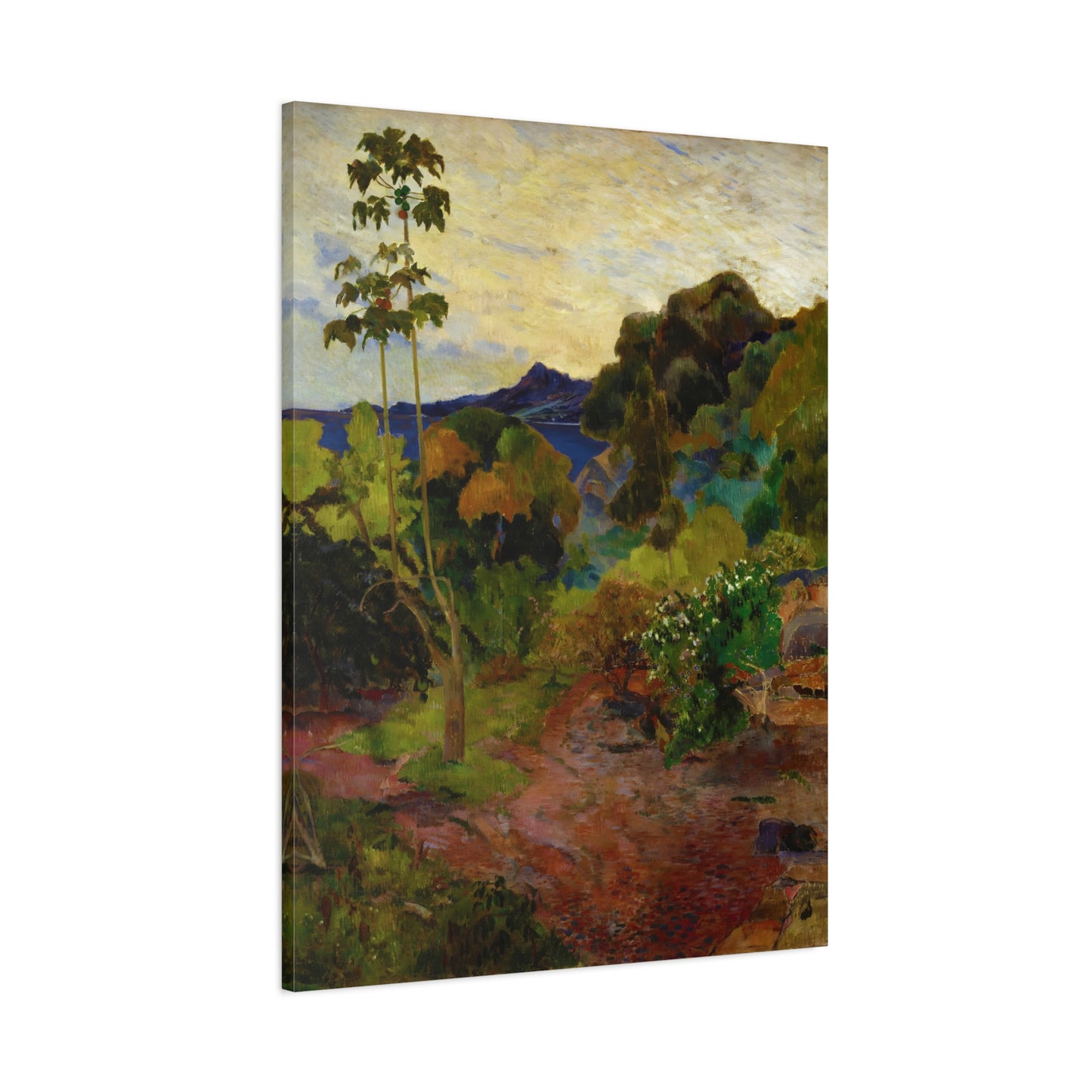 Martinique Landscape By Eugène Henri Paul Gauguin