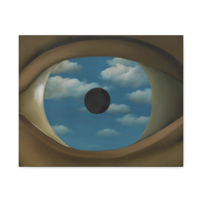 The False Mirror By René Magritte