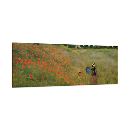 Les Coquelicots (Poppies) By Claude Monet