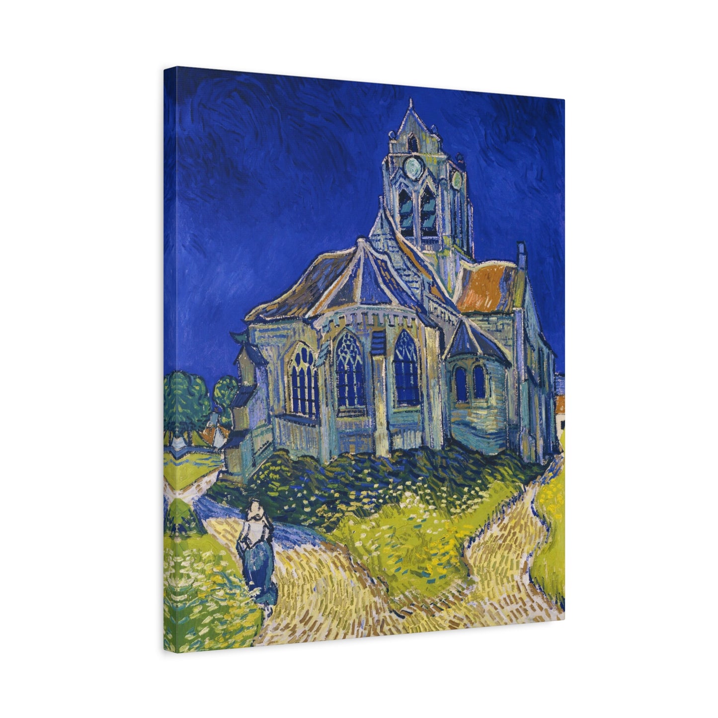 The Church at Auvers By Vincent van Gogh