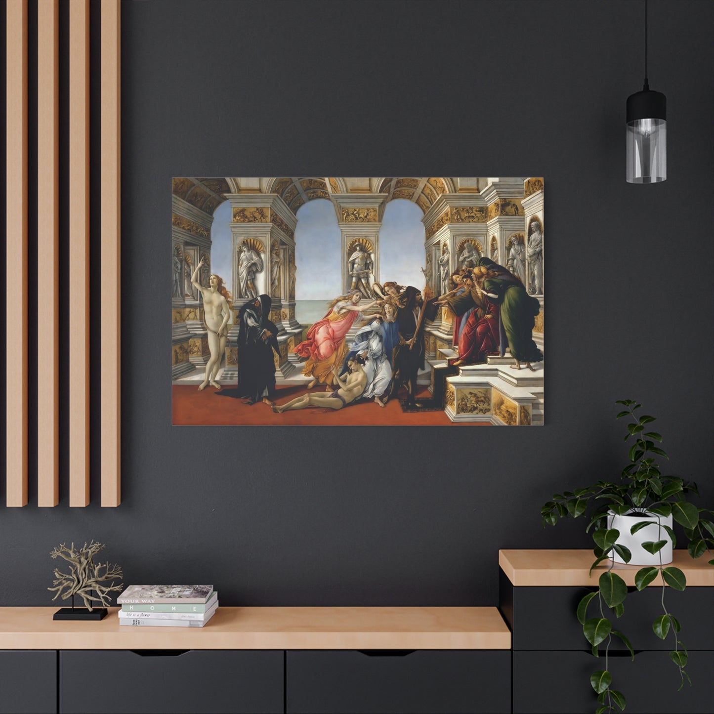 Calumny of Apelles By Sandro Botticelli