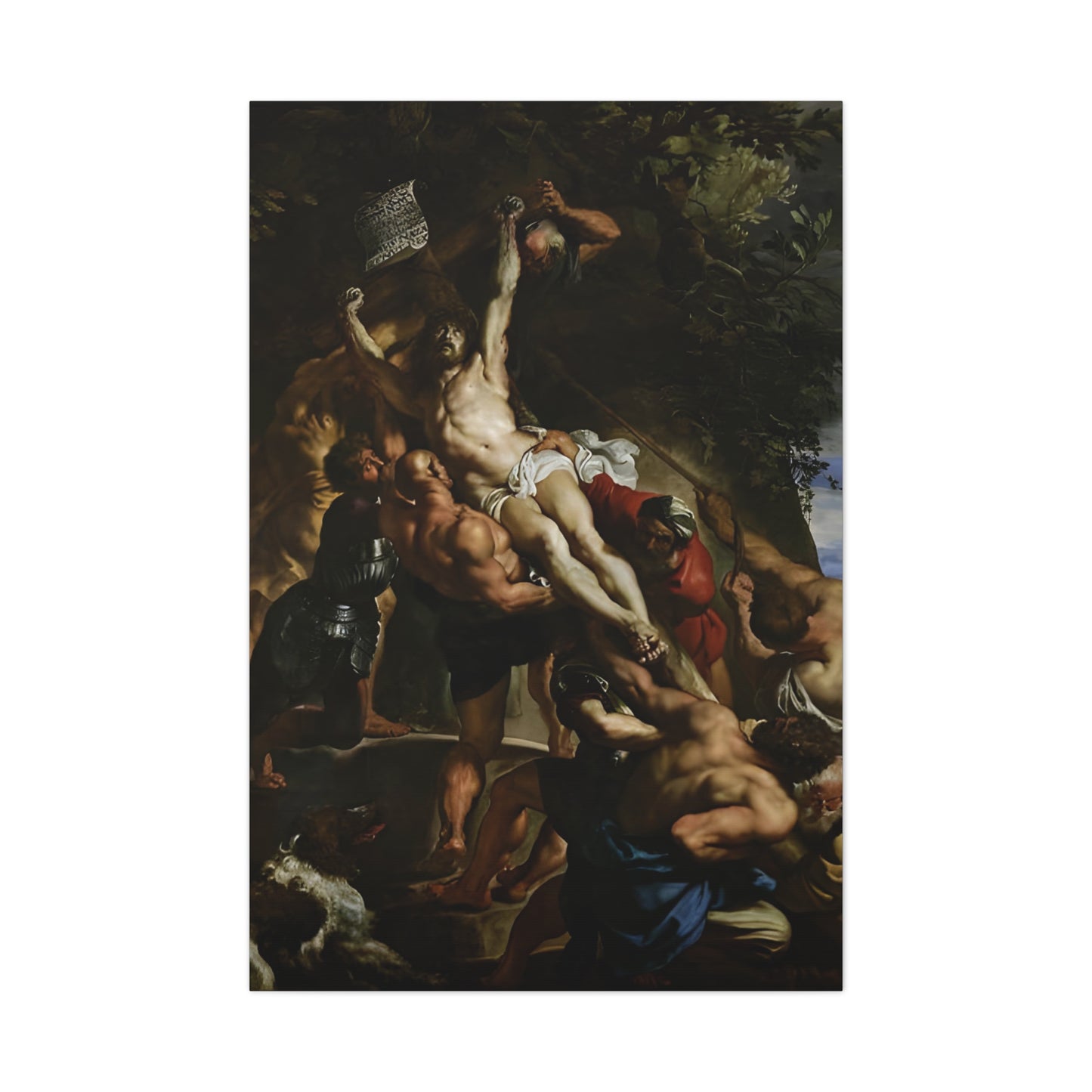 Elevation of the Cross II By Peter Paul Rubens