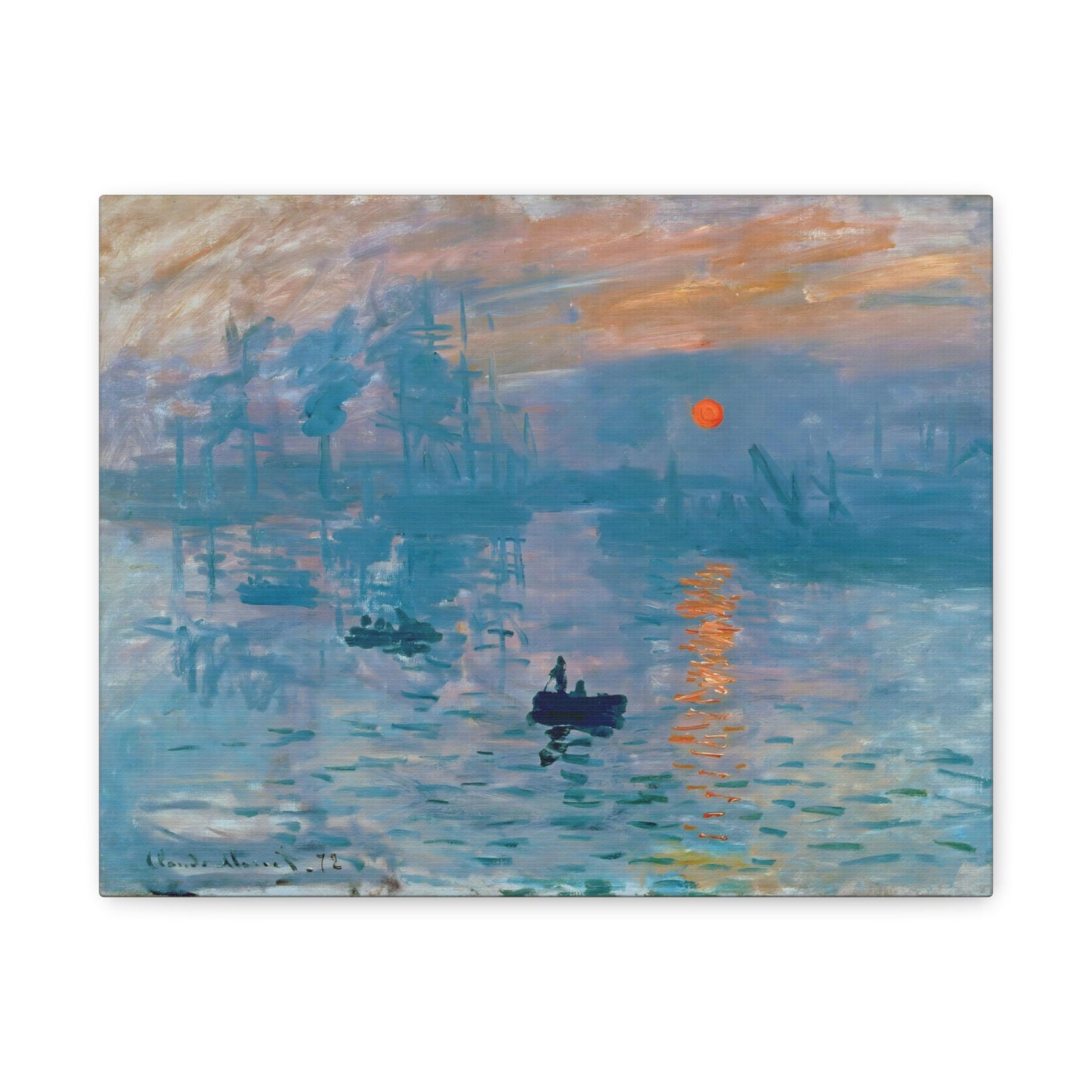 Impression, Sunrise By Claude Monet