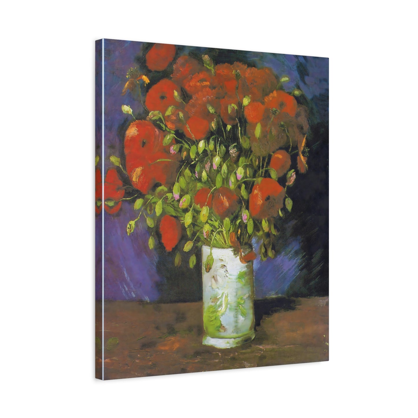 Vase with Poppies By Vincent van Gogh