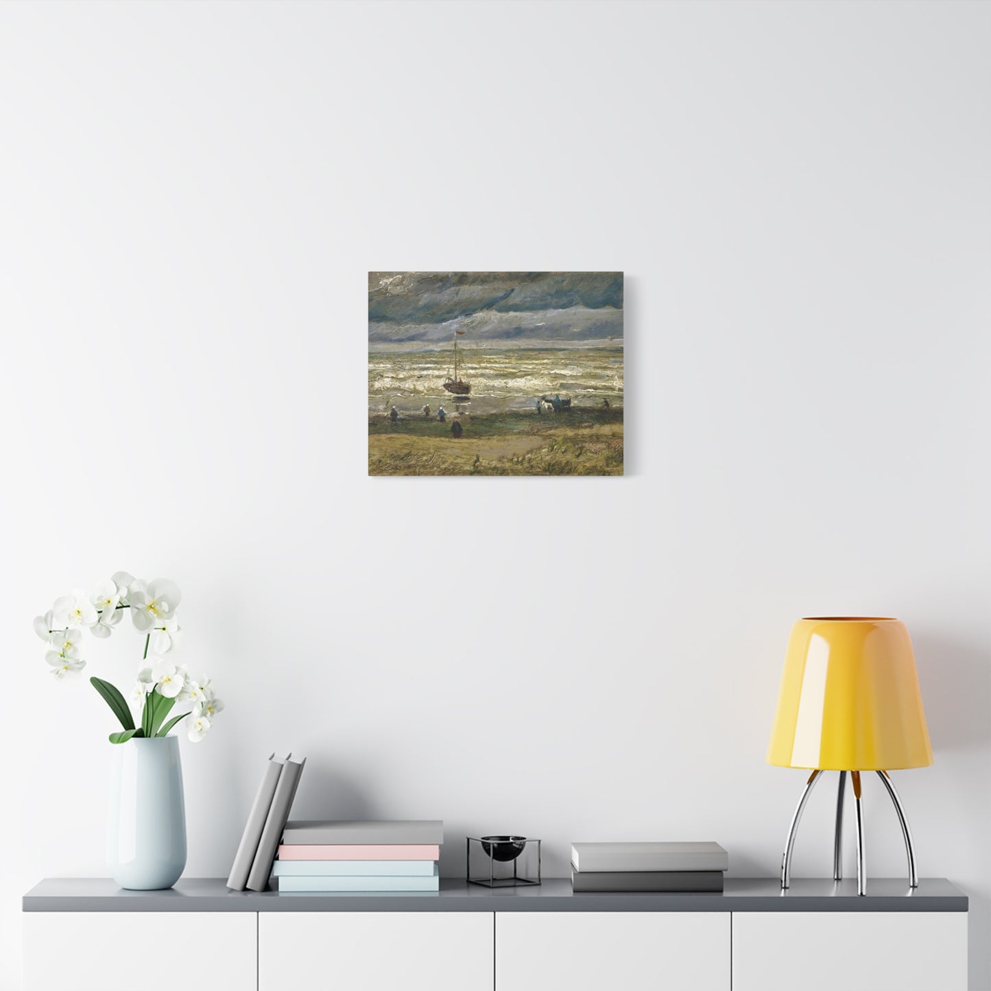 Beach at Scheveningen in Stormy Weather By Vincent van Gogh