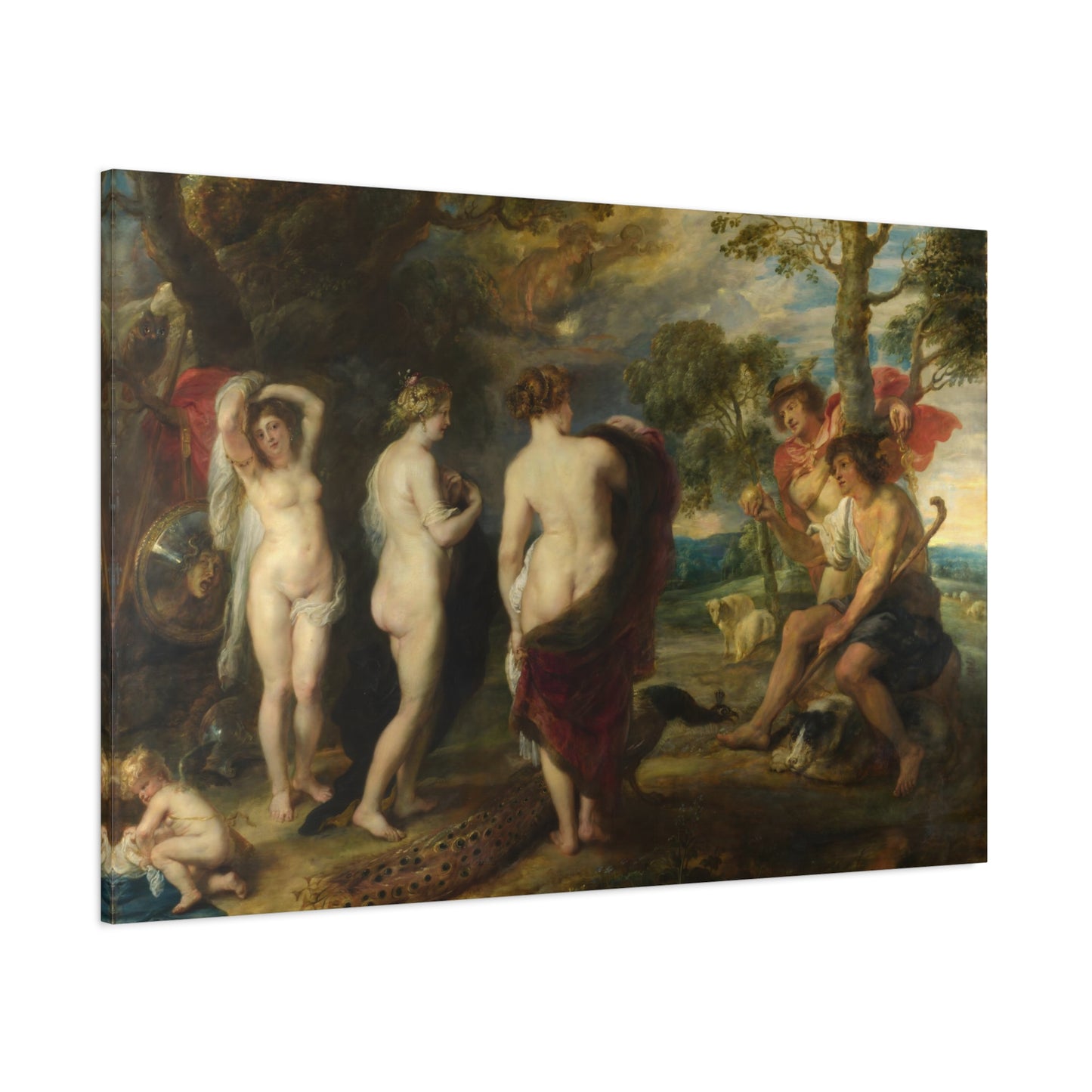 The Judgement of Paris By Peter Paul Rubens