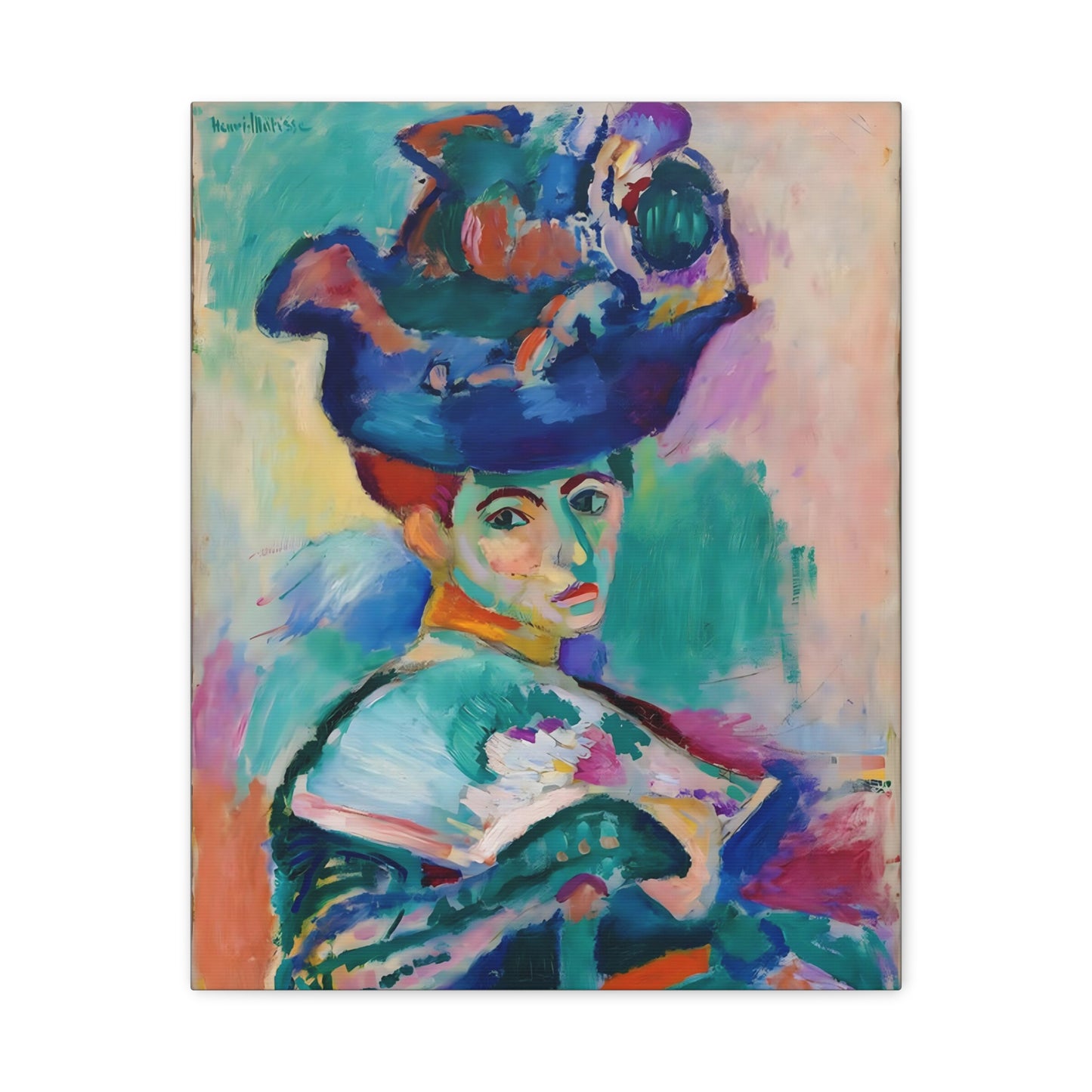 Woman with a Hat By Henri Matisse