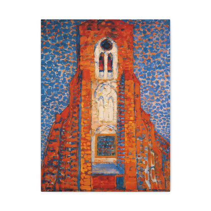 Sun, Church in Zeeland By Mondrian