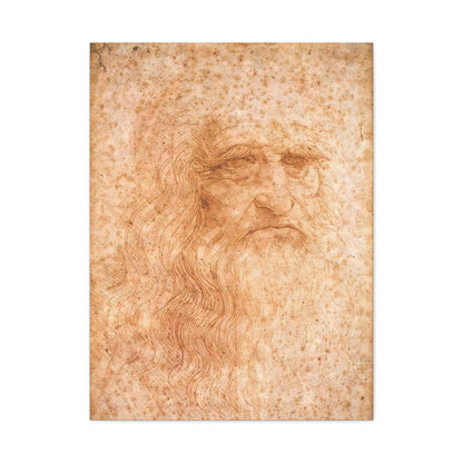 Man in Red Chalk By Leonardo da Vinci