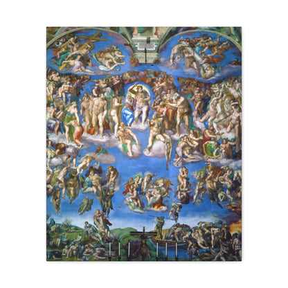 The Last Judgment By Michelangelo