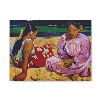 Tahitian Women on the Beach By Eugène Henri Paul Gauguin