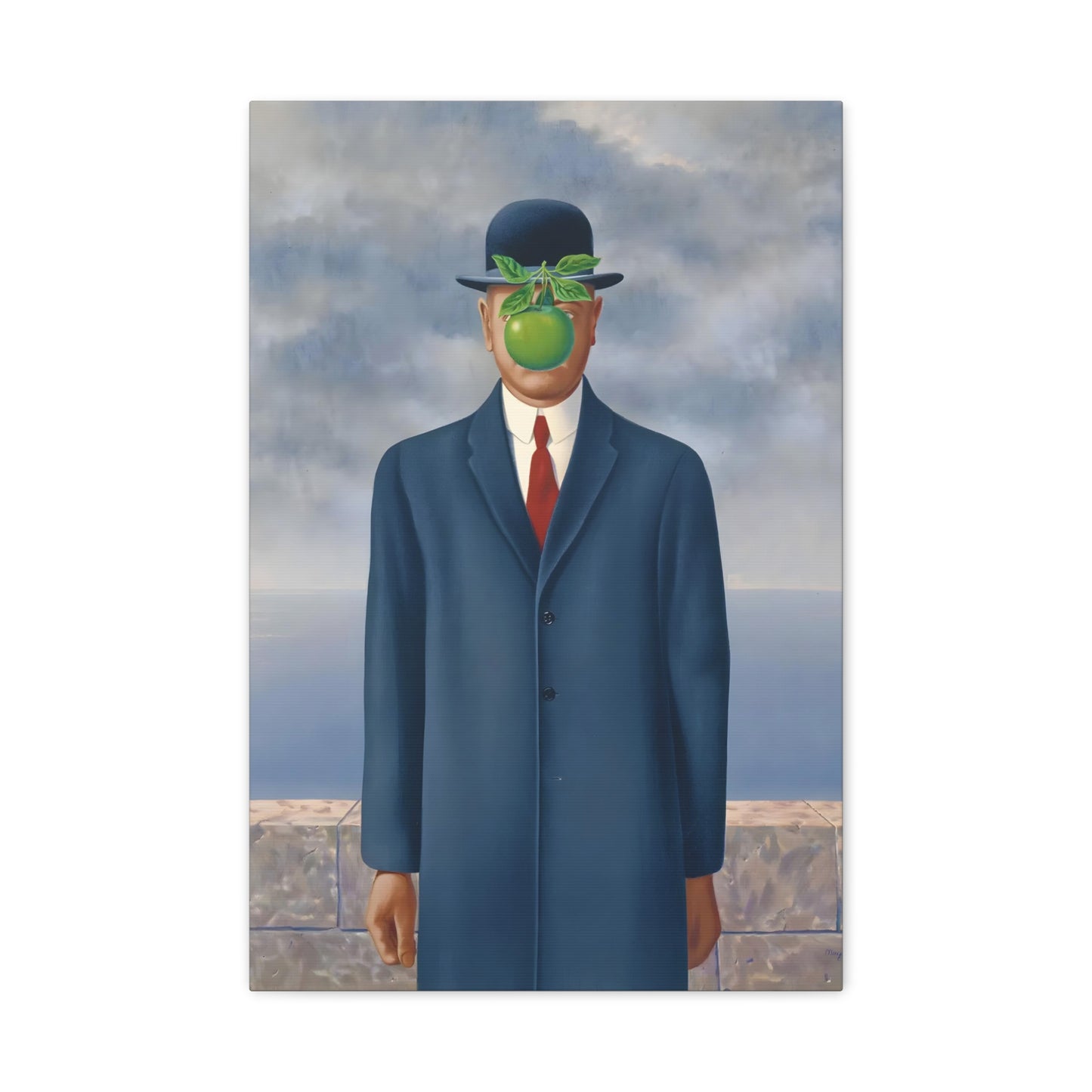 The Son of Man By René Magritte