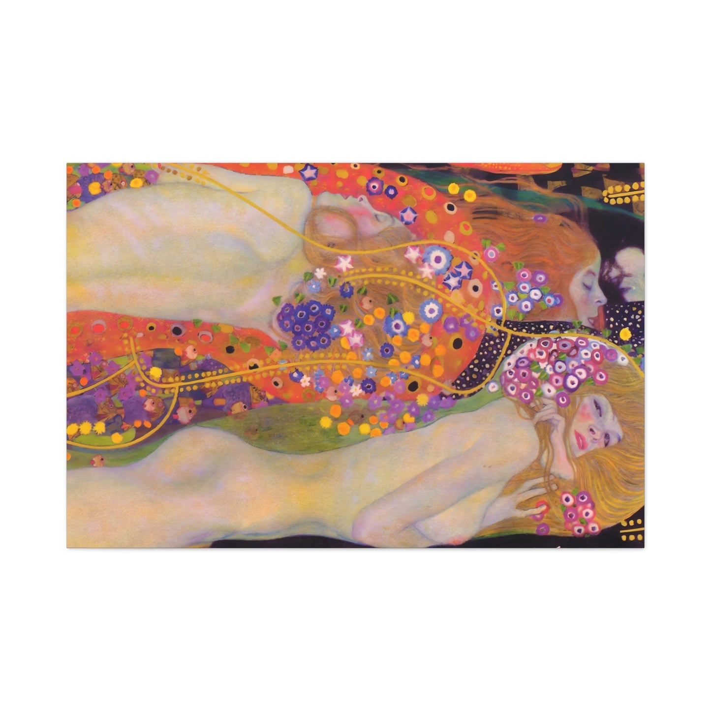 Water Serpents II By Gustav Klimt