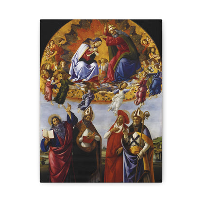 San Marco Altarpiece By Sandro Botticelli