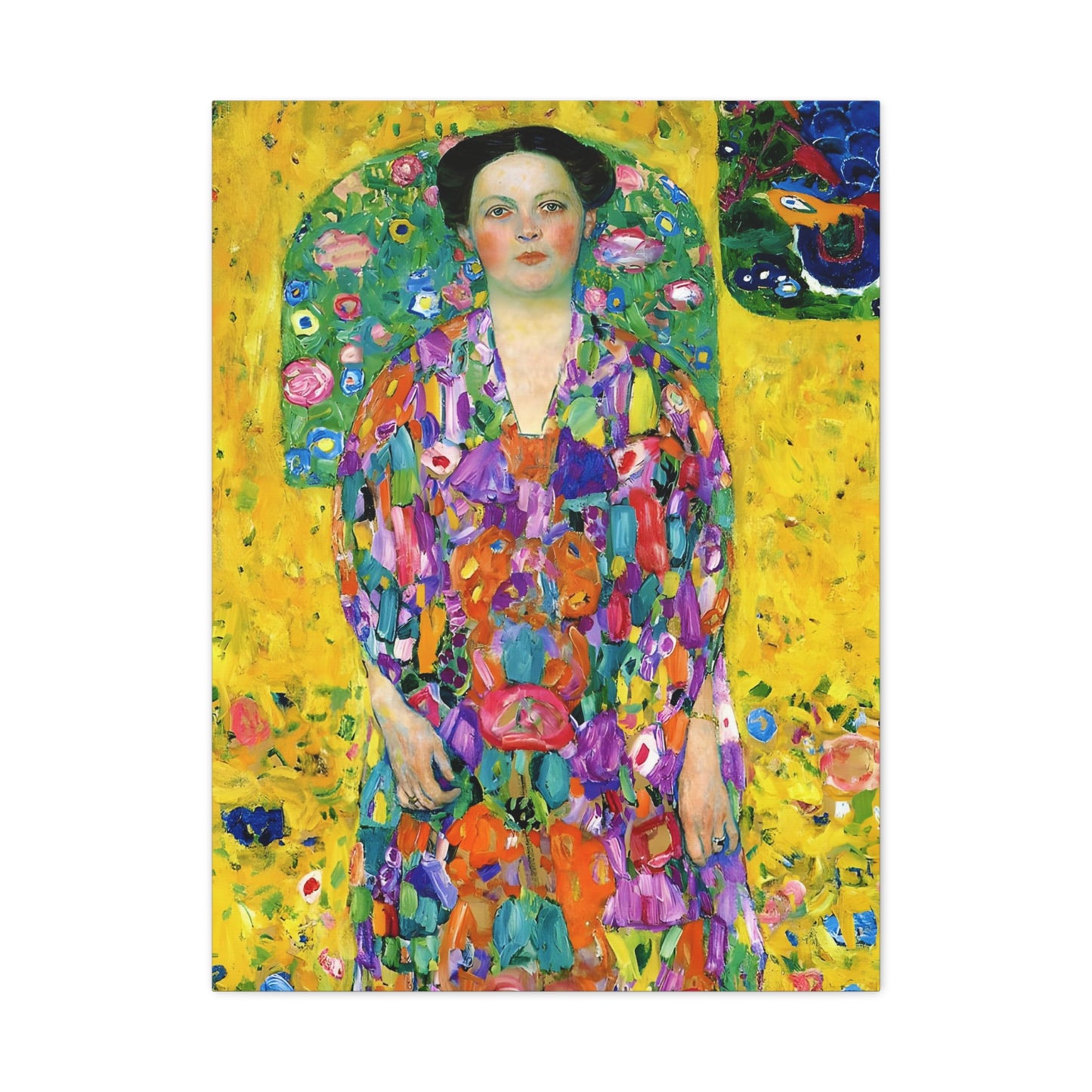 Portrait of Eugenia Primavesi By Gustav Klimt