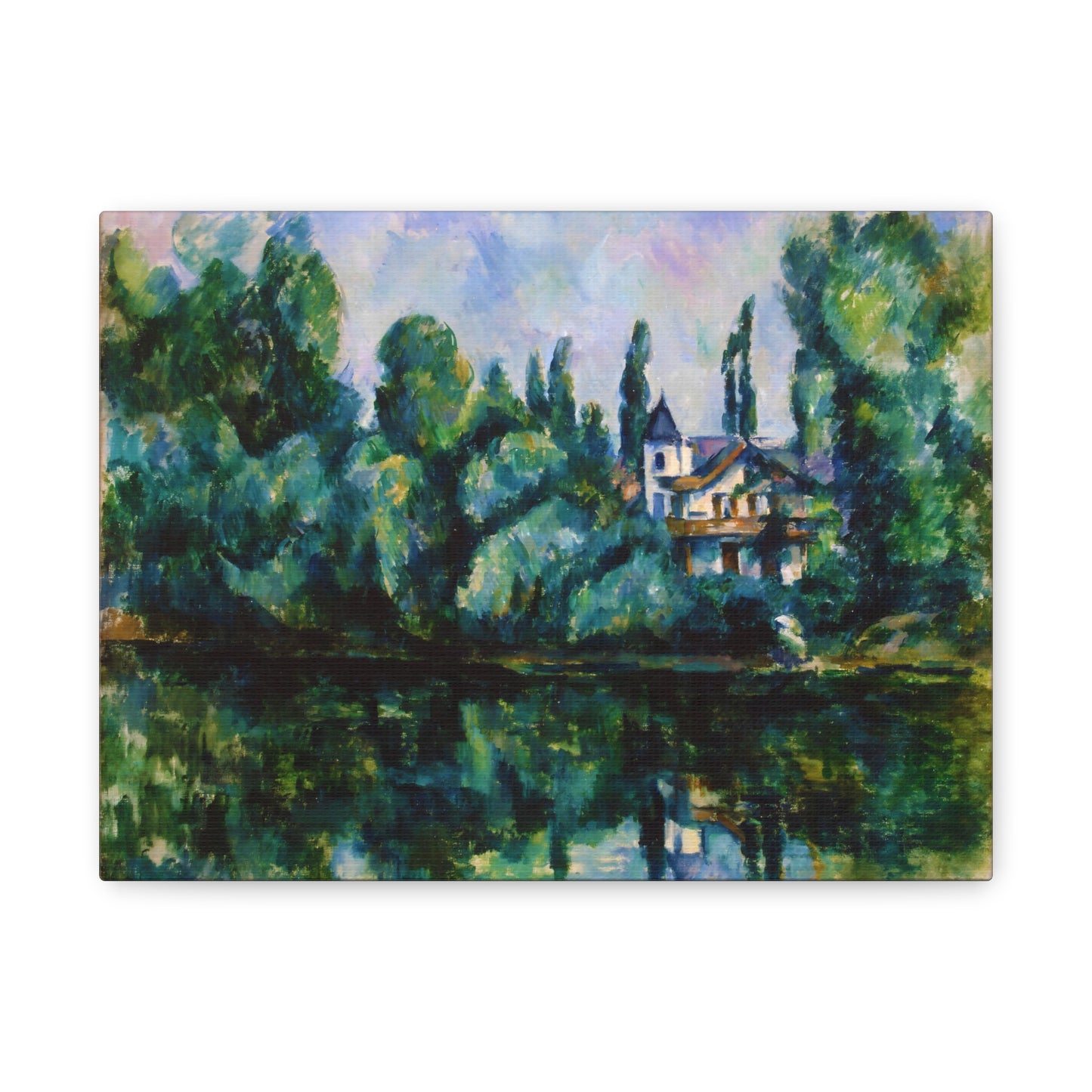 Banks of the Marne By Paul Cézanne