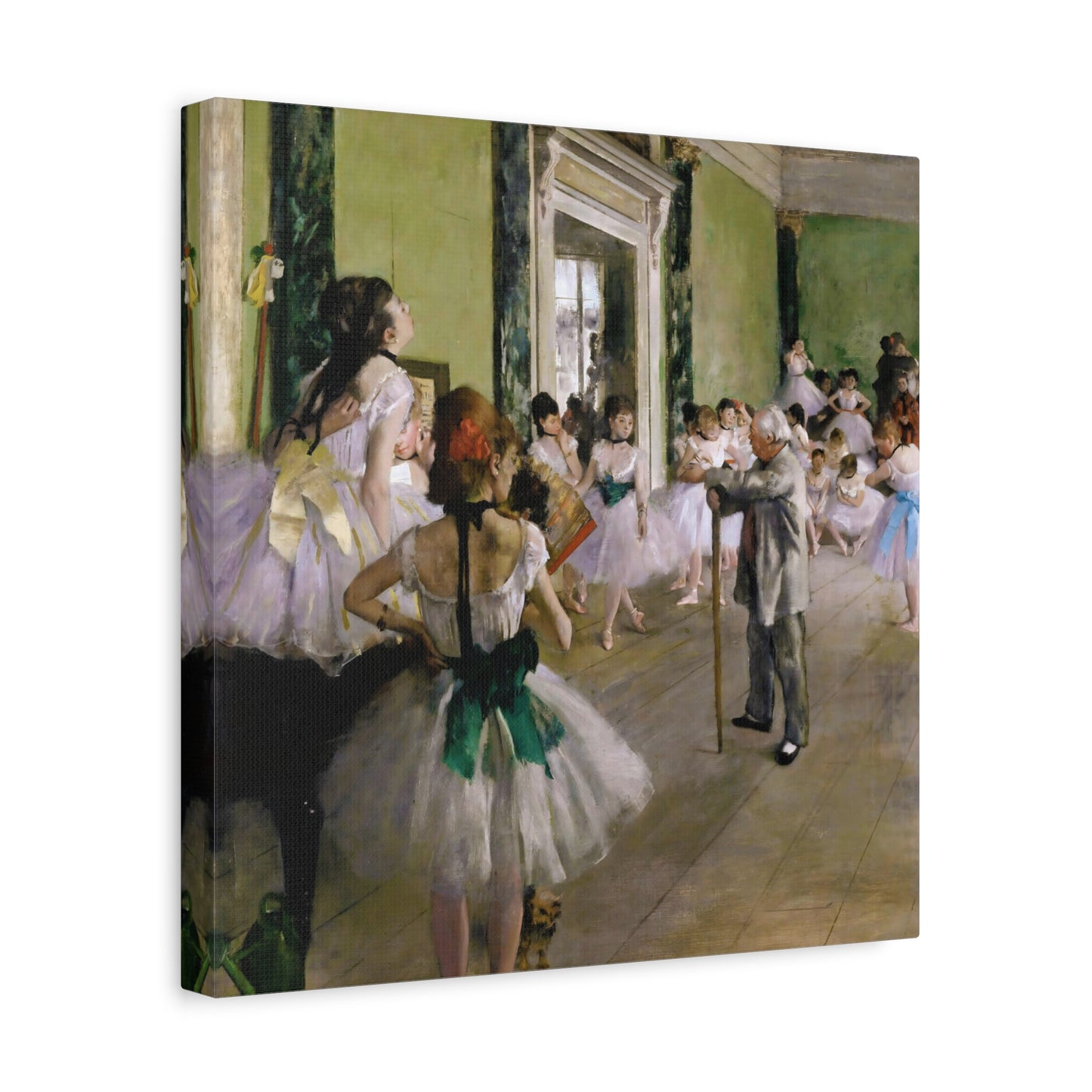 The Ballet Class By Edgar Degas