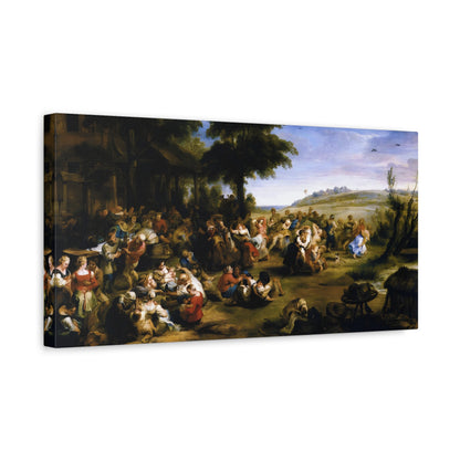 The Village Fête By Peter Paul Rubens