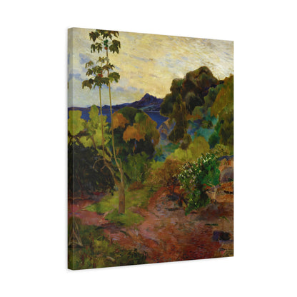 Martinique Landscape By Eugène Henri Paul Gauguin