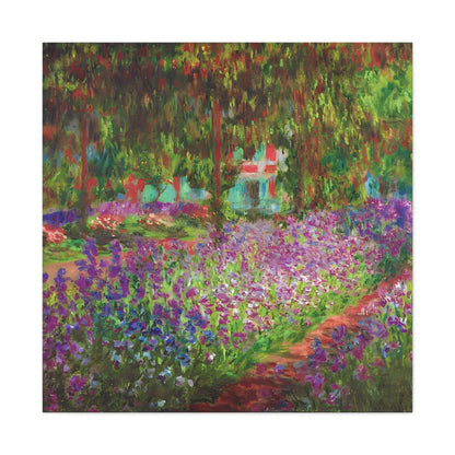 The Artist's Garden at Giverny By Claude Monet