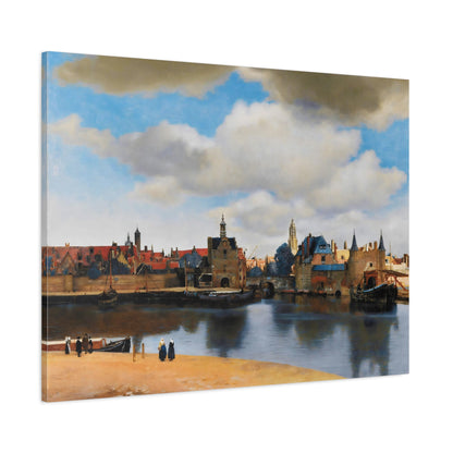 View of Delft By Johannes Vermeer