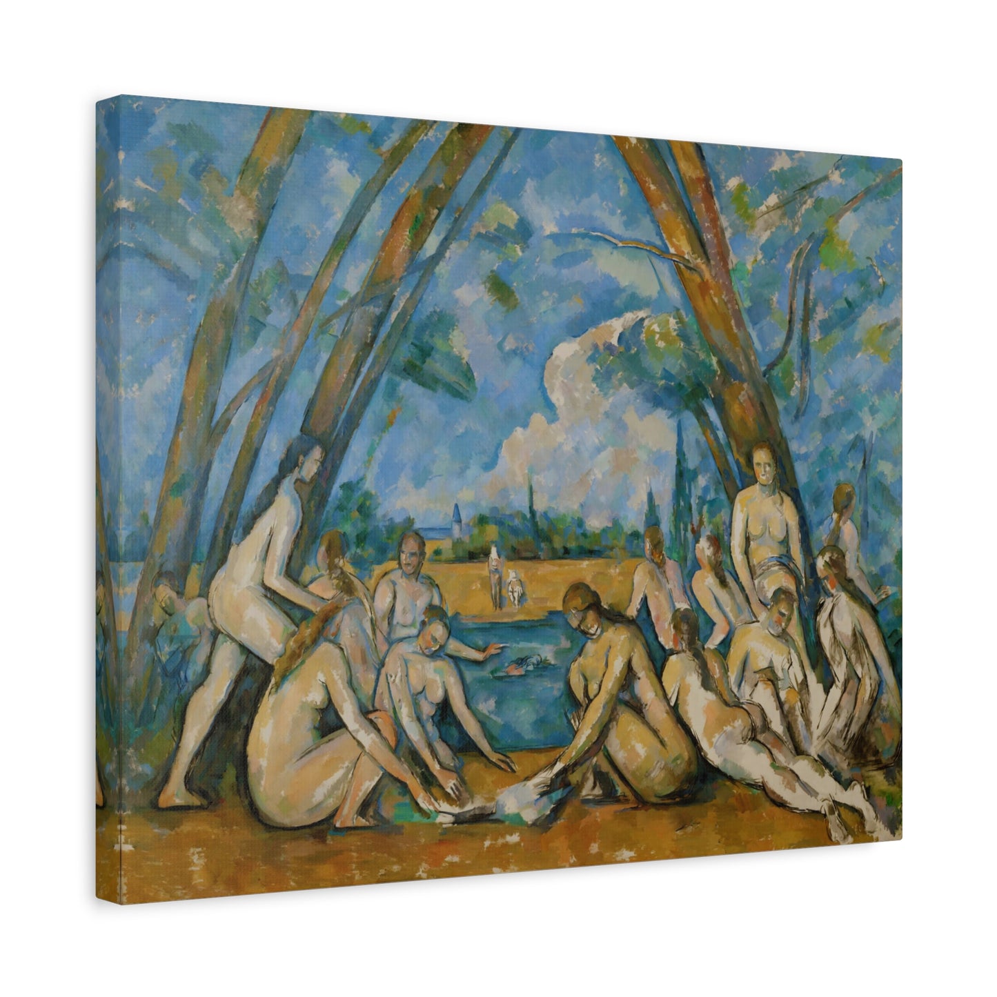 Bathers By Paul Cézanne