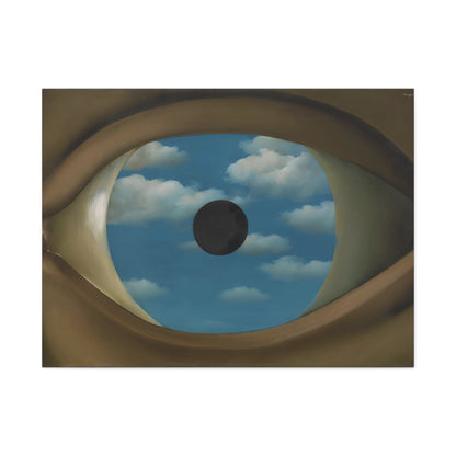 The False Mirror By René Magritte