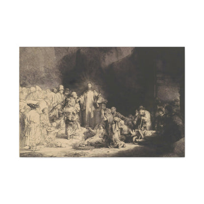 Hundred Guilder Print By Rembrandt