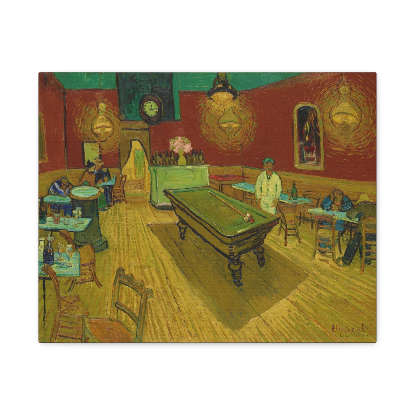 The Night Café By Vincent van Gogh