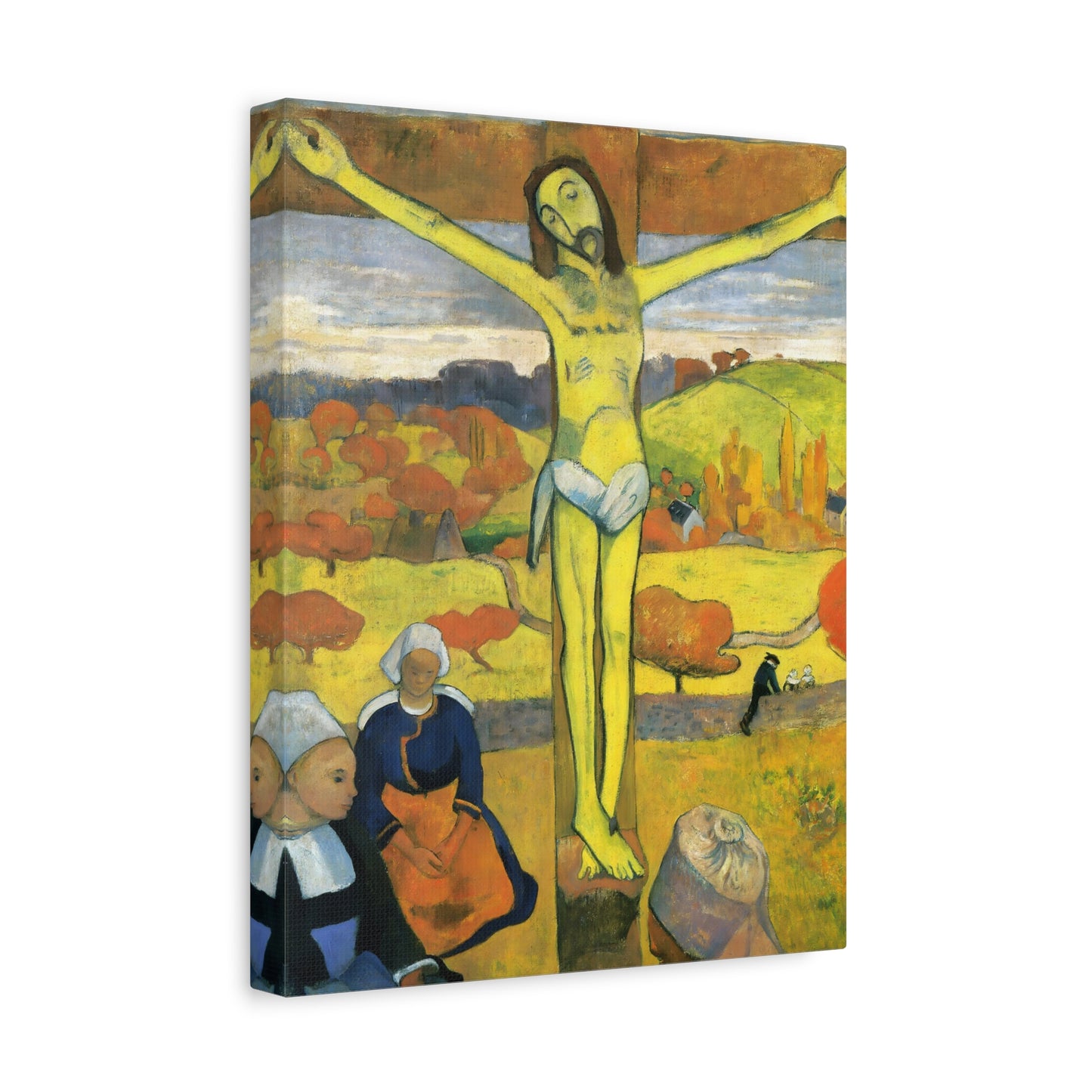 The Yellow Christ By Eugène Henri Paul Gauguin