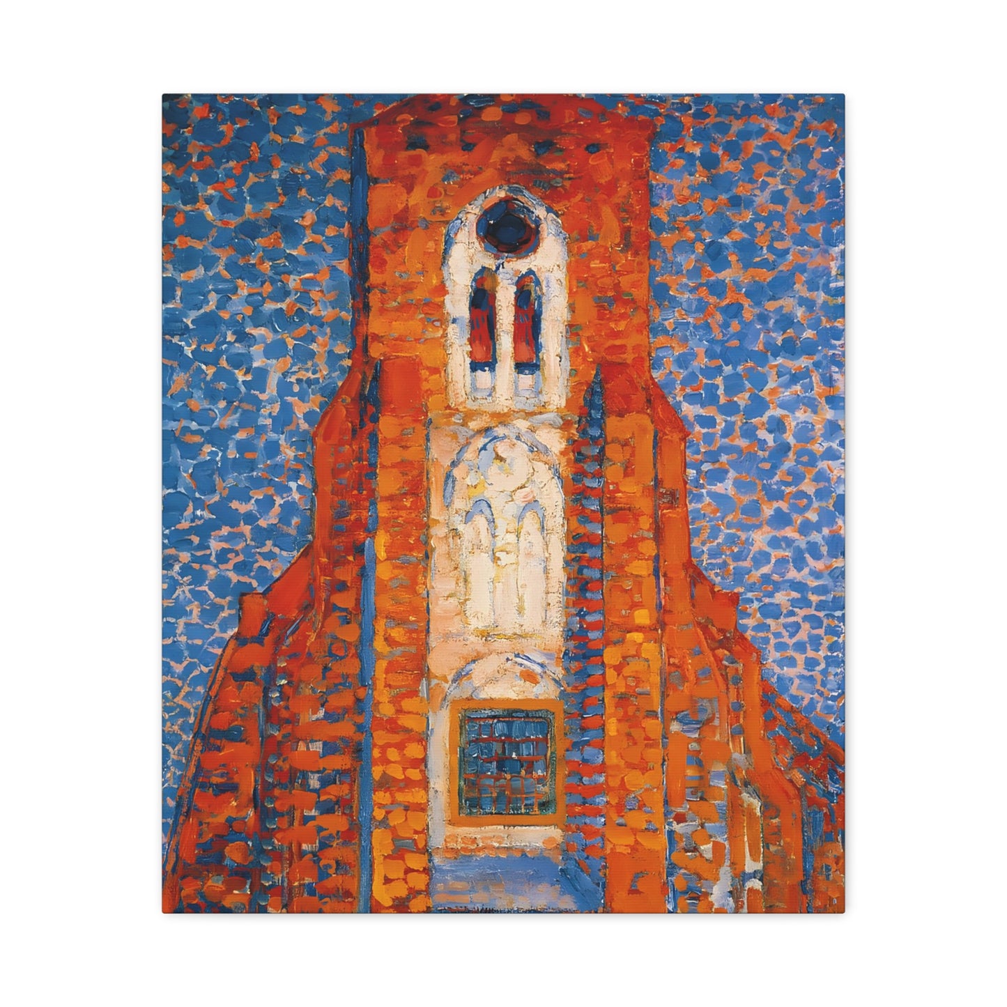 Sun, Church in Zeeland By Mondrian