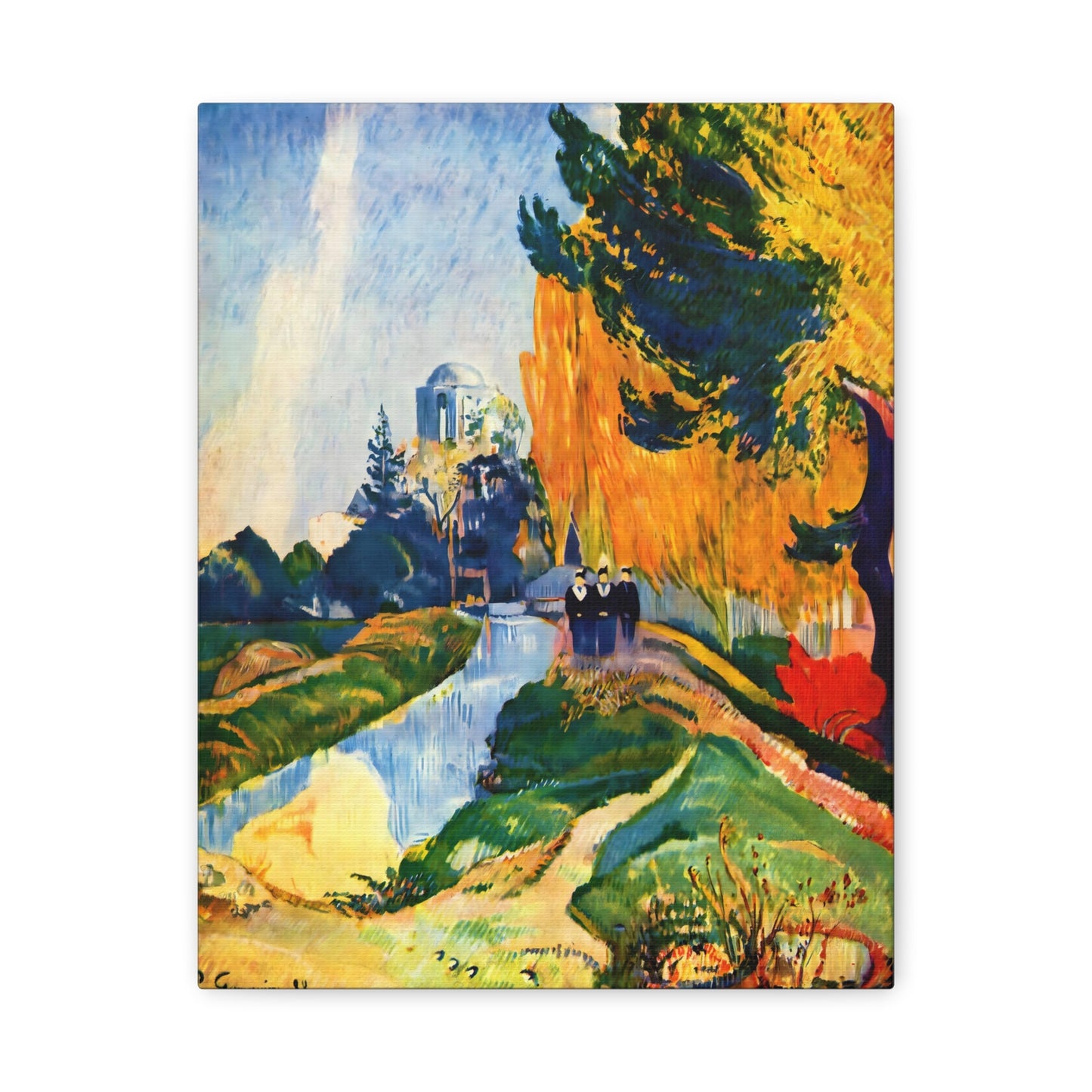 Les Alyscamps By Eugène Henri Paul Gauguin