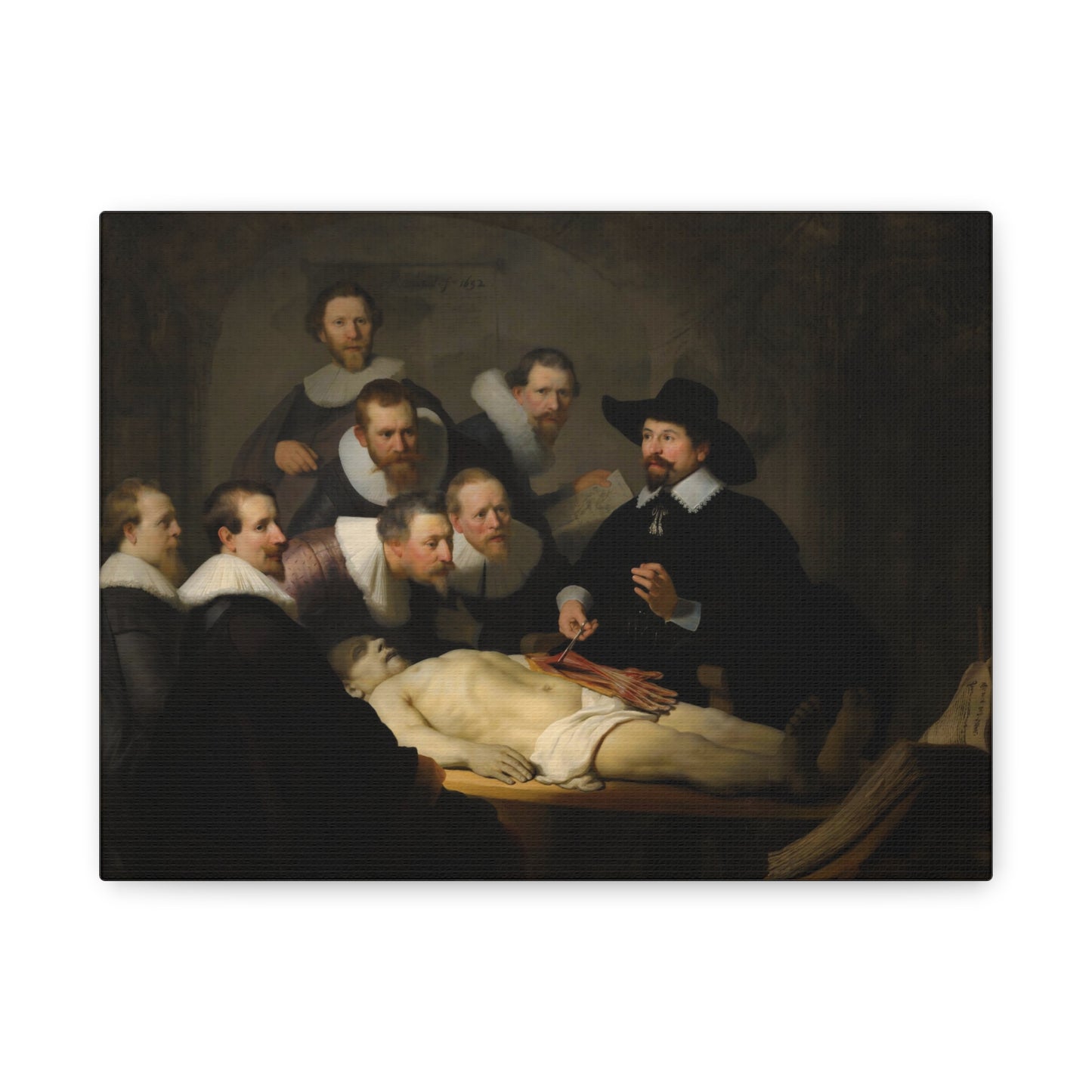 The Anatomy Lesson of Dr. Nicolaes Tulp By Rembrandt