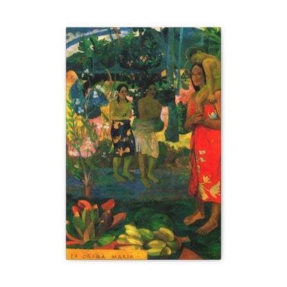 Ia Orana Maria By Eugène Henri Paul Gauguin