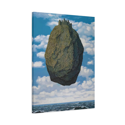 The Castle of the Pyrenees By René Magritte