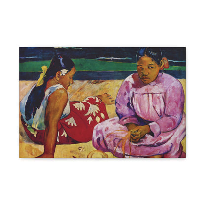 Tahitian Women on the Beach By Eugène Henri Paul Gauguin