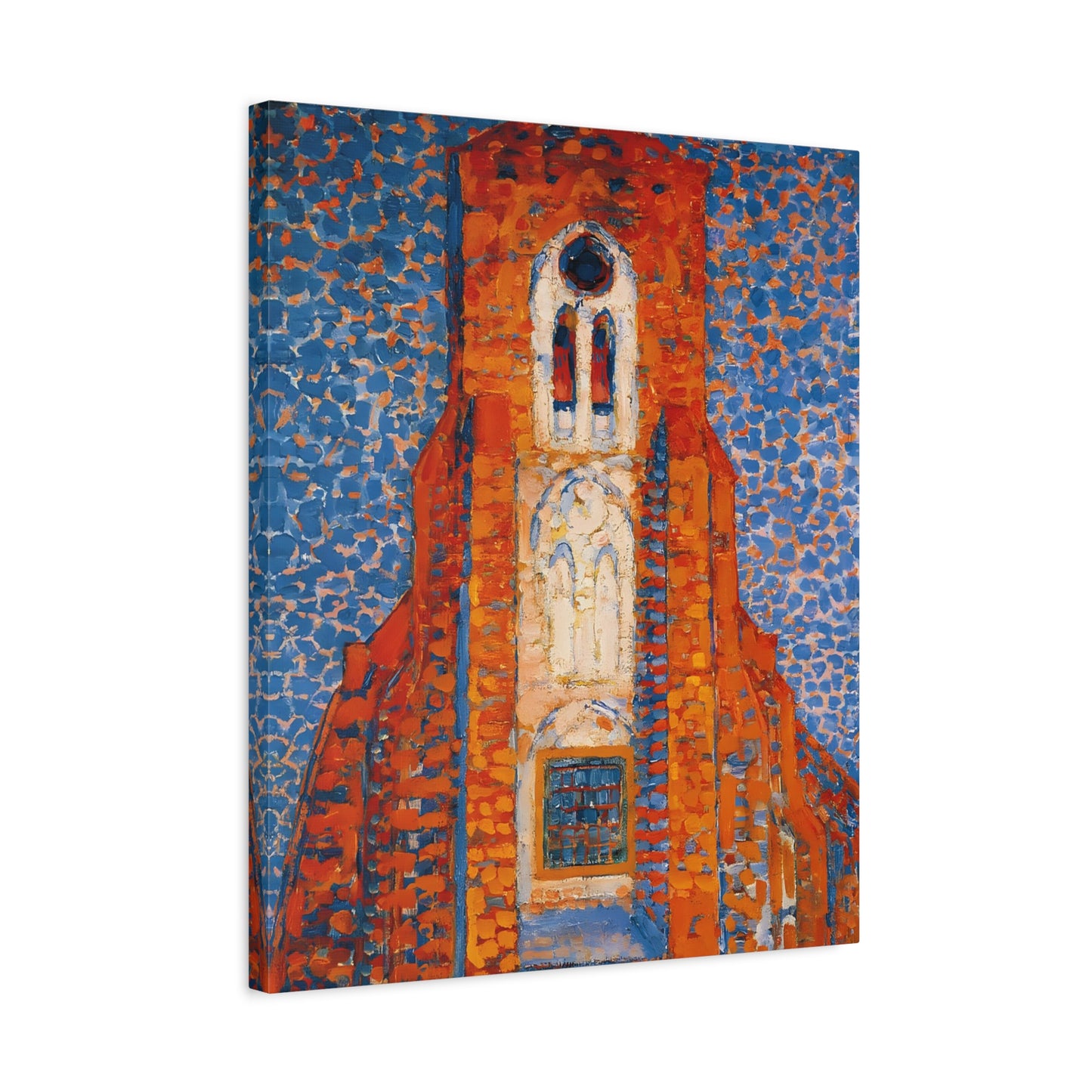 Sun, Church in Zeeland By Mondrian