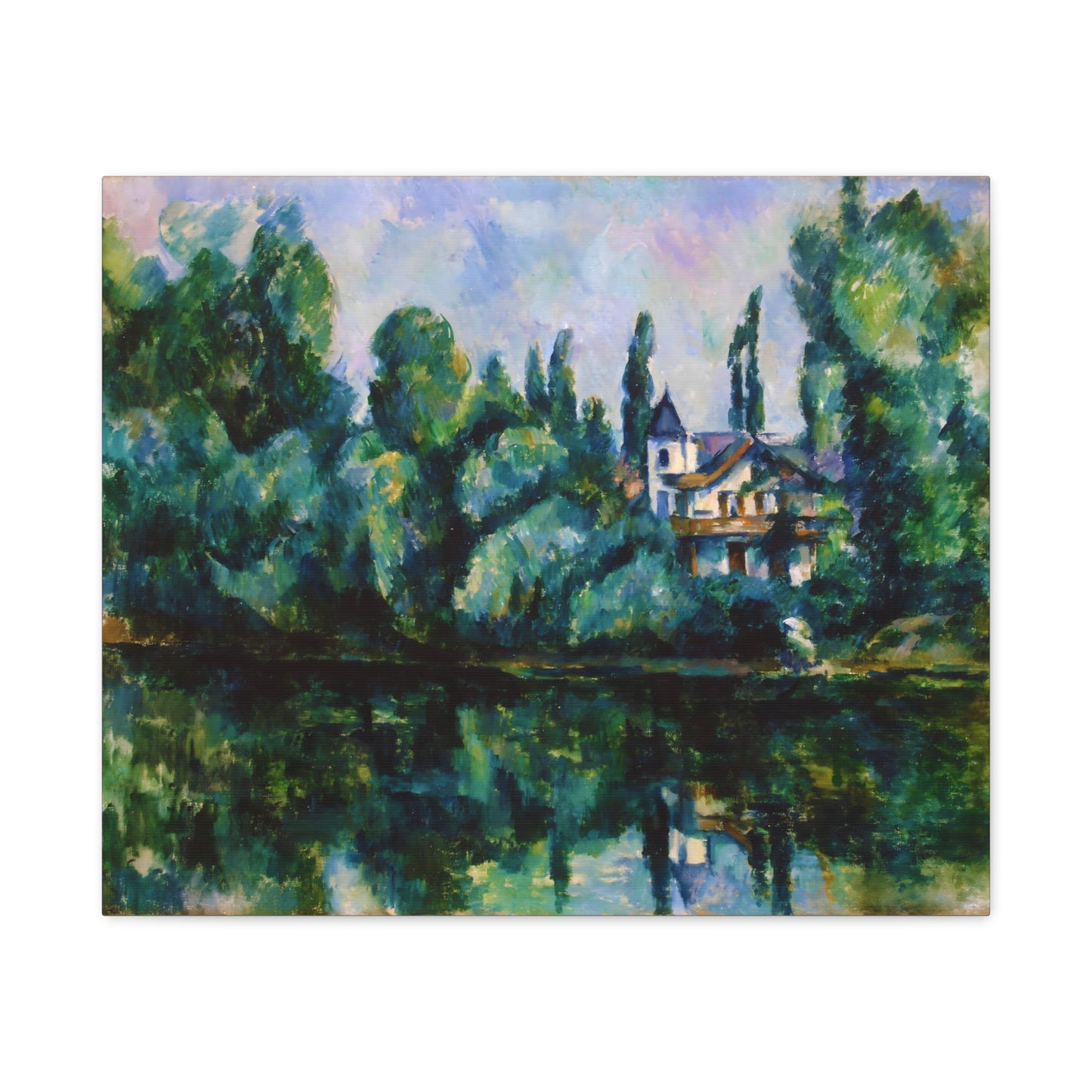 Banks of the Marne By Paul Cézanne