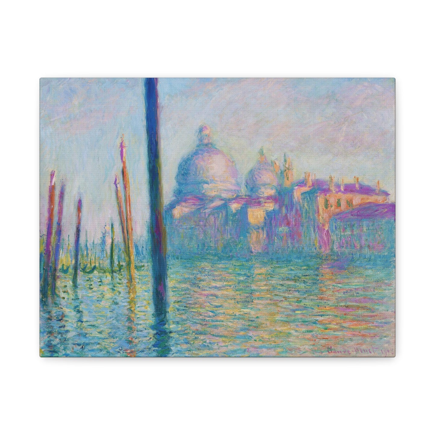 Le Grand Canal By Claude Monet