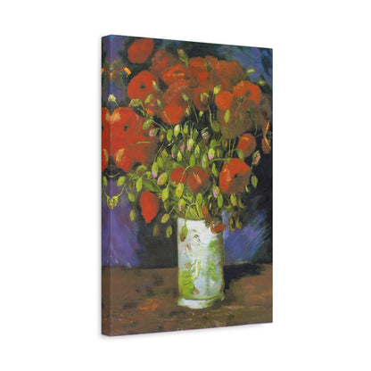 Vase with Poppies By Vincent van Gogh