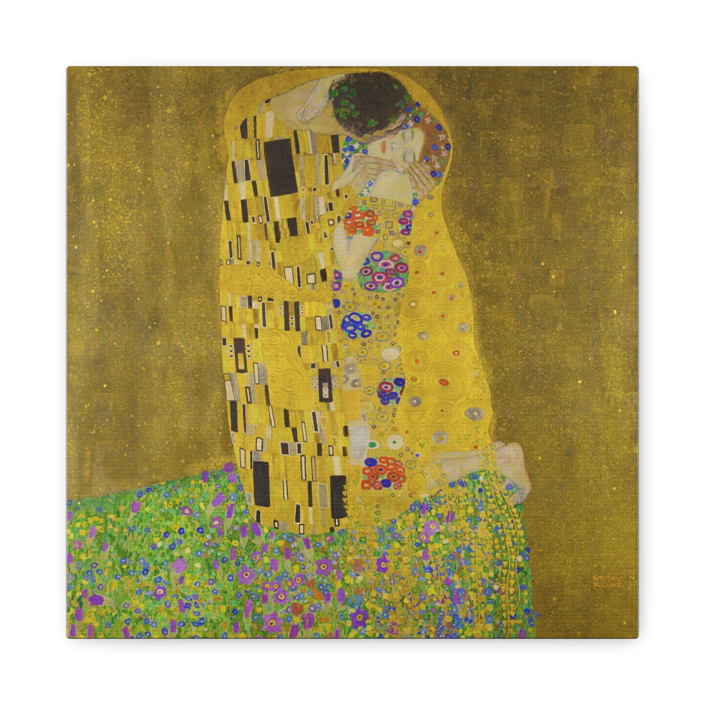 The Kiss By Gustav Klimt