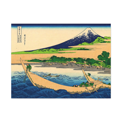 Shore of Tago Bay, Ejiri at Tokaido By Katsushika Hokusai