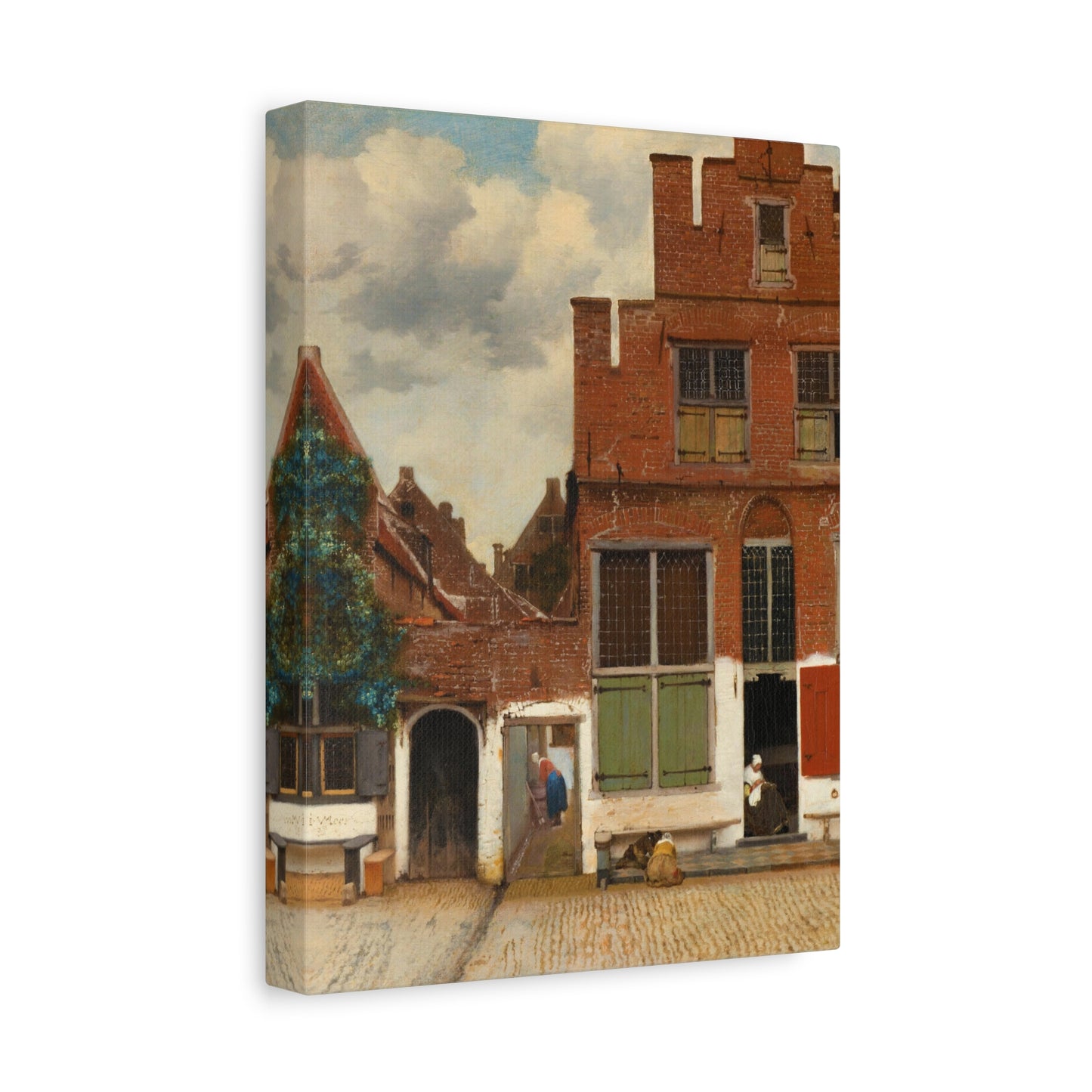 The Little Street By Johannes Vermeer