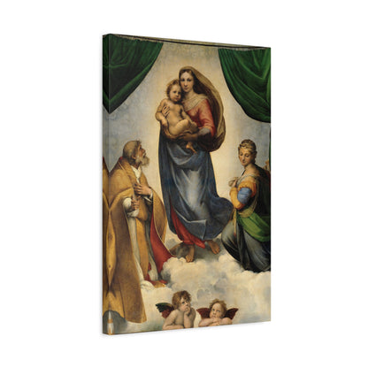 Sistine Madonna By Raphael