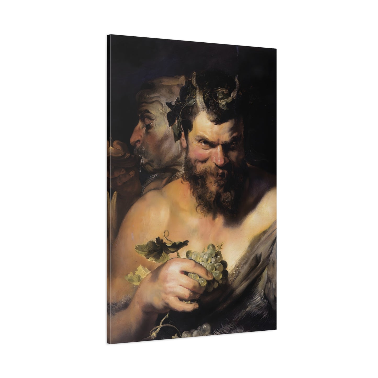 Two Satyrs By Peter Paul Rubens