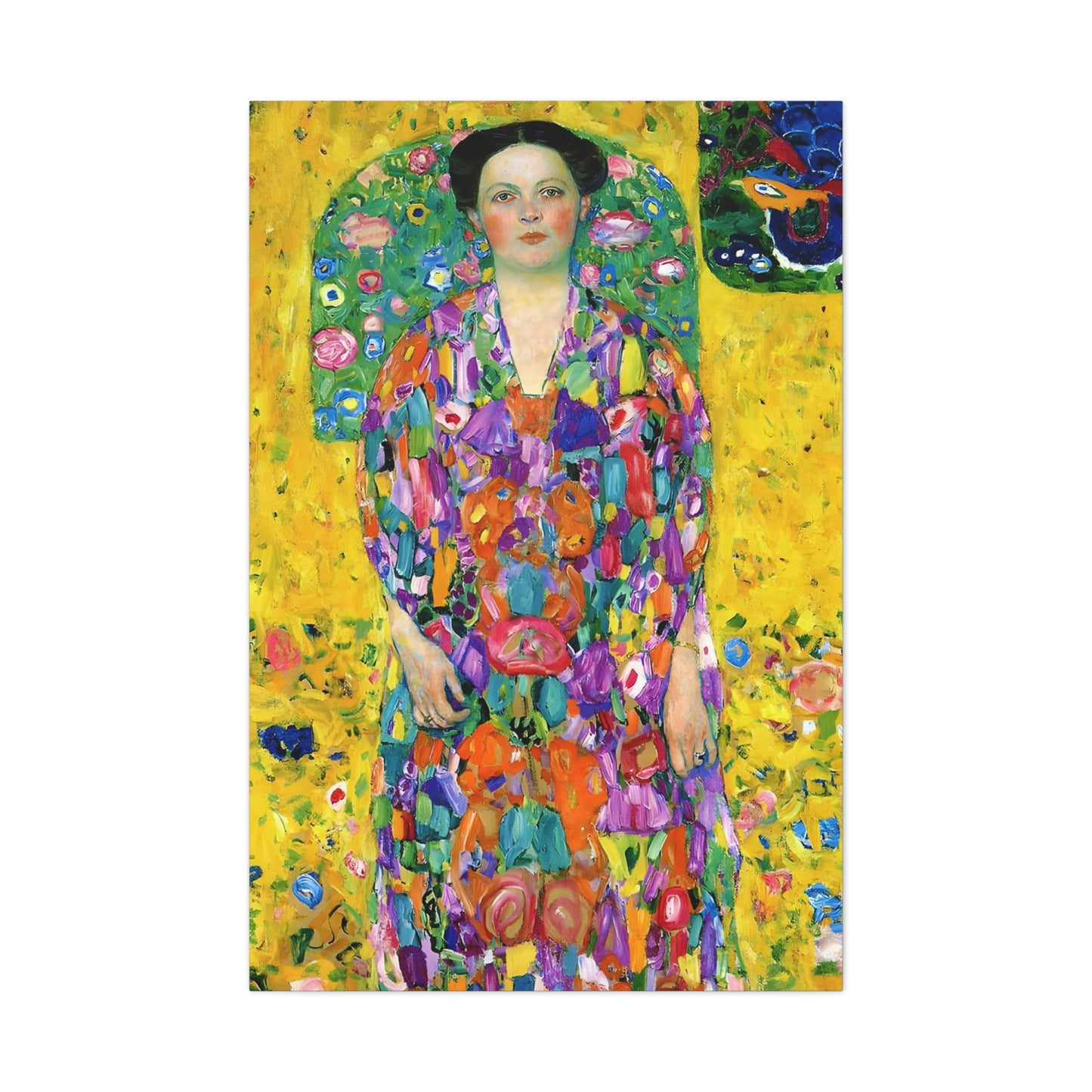 Portrait of Eugenia Primavesi By Gustav Klimt