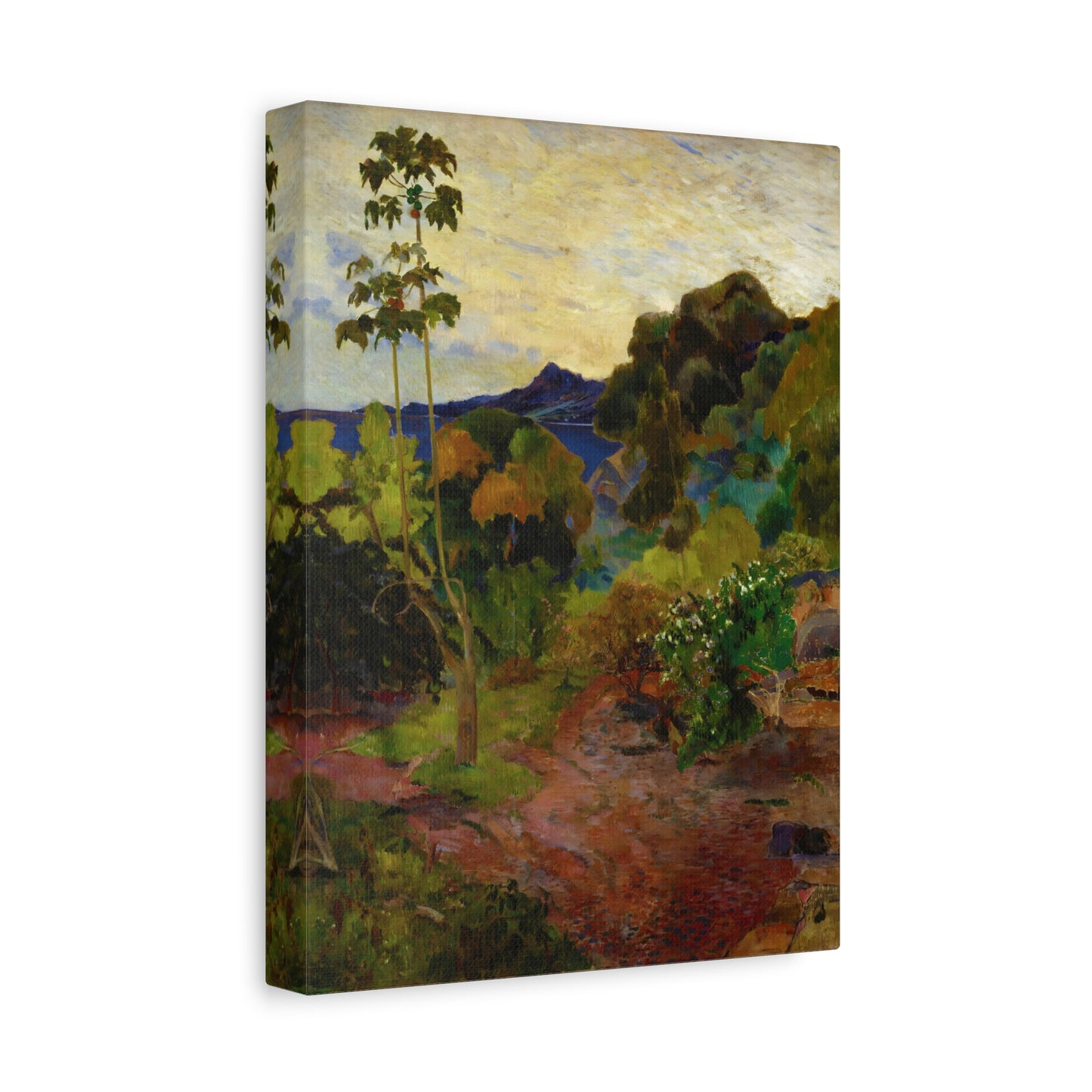 Martinique Landscape By Eugène Henri Paul Gauguin