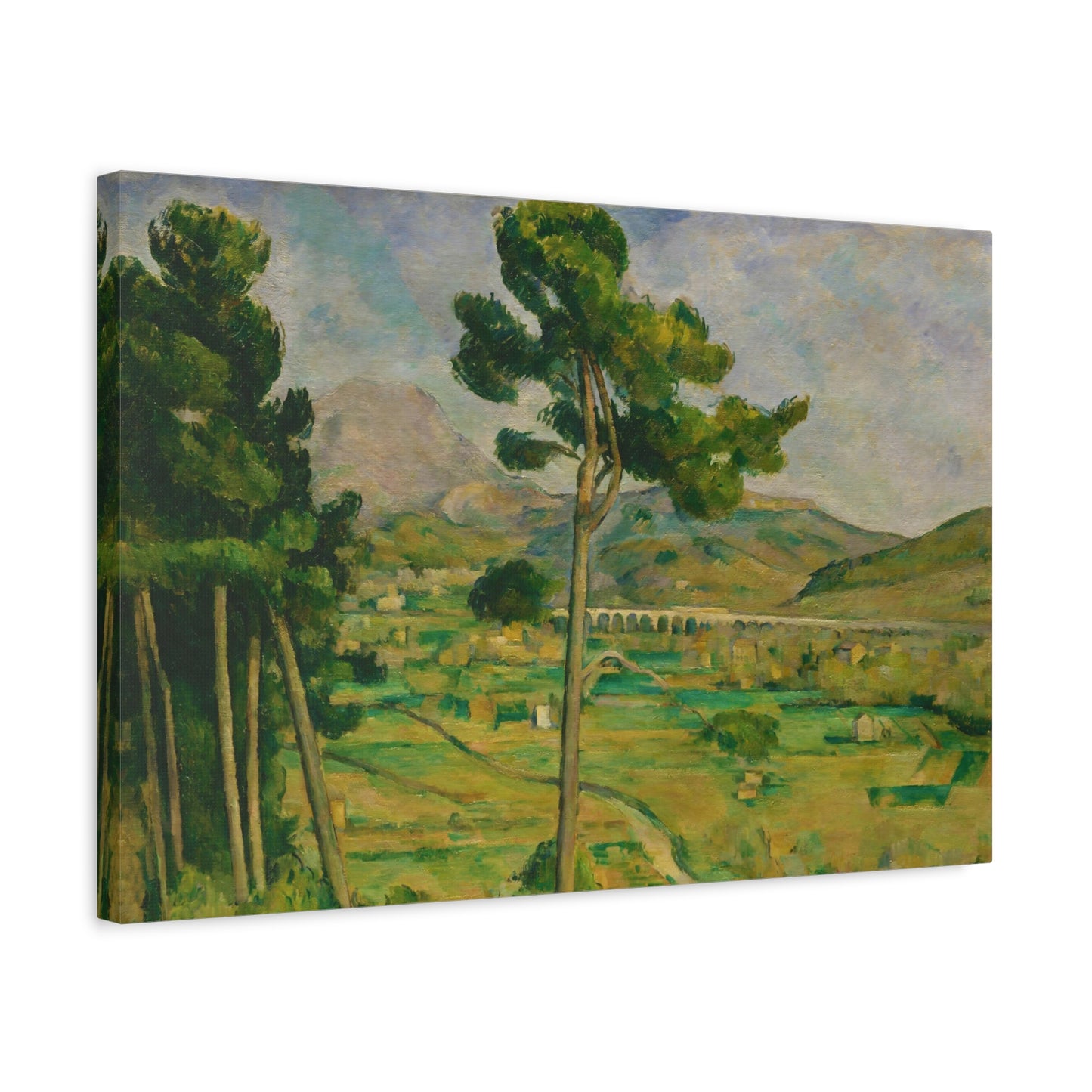 Mont Sainte By Paul Cézanne