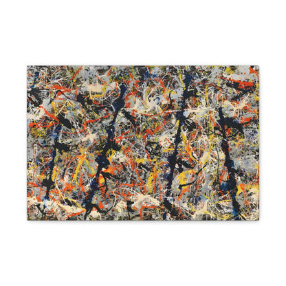 Blue Poles By Jackson Pollock